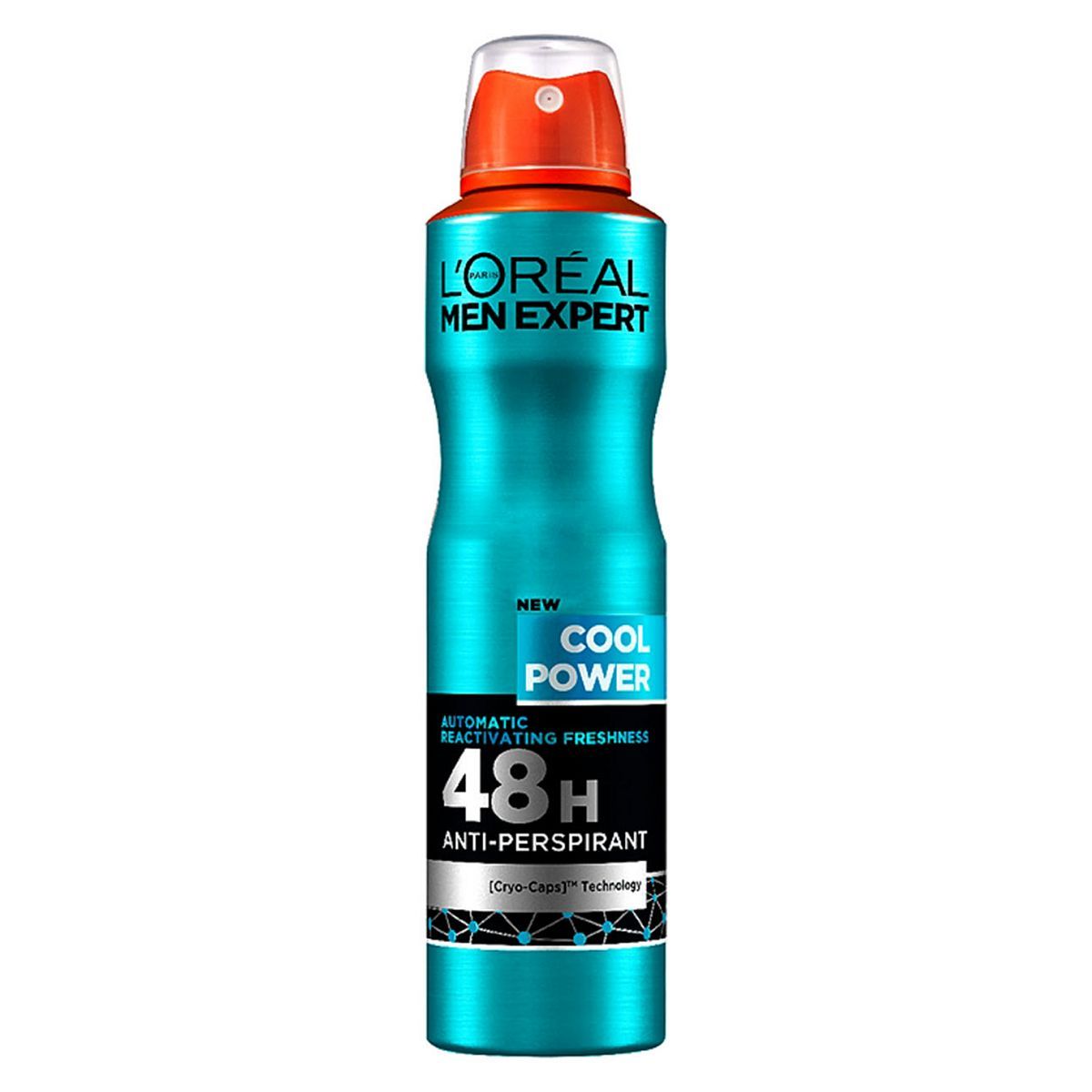 L&amp;rsquo;Oreal Men Expert Cool Power 48H Anti-Perspirant Deodorant 250ml