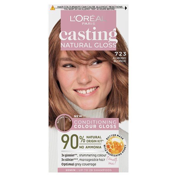 L'Oreal Paris Casting Natural Gloss Light Blonde Sucre 9.23 Blonde Amande 7.23