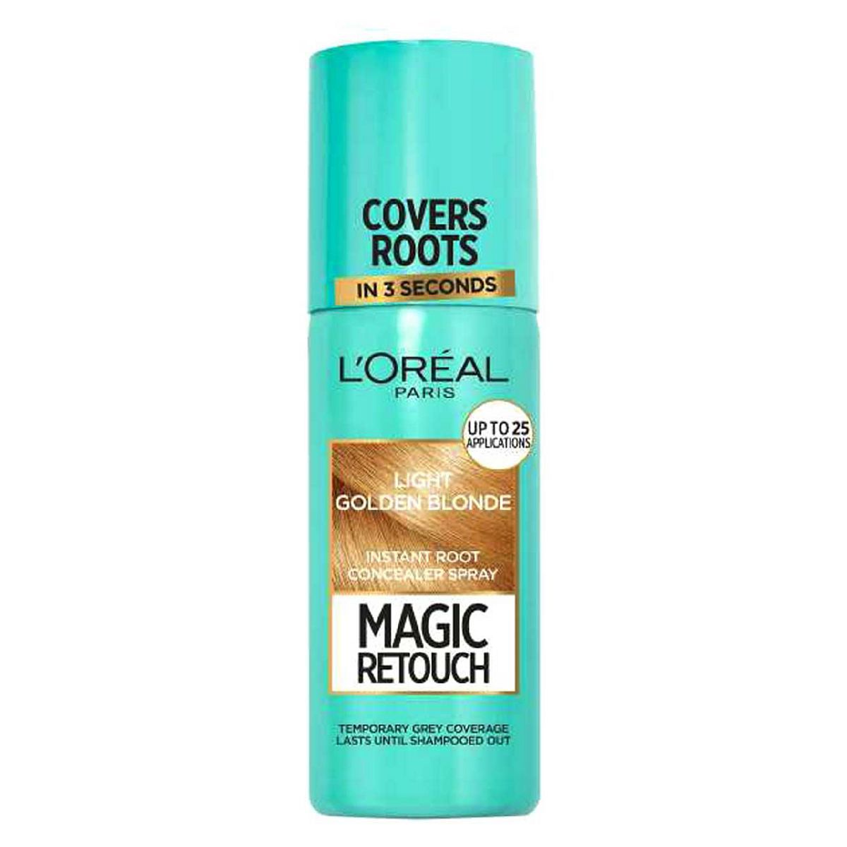 L&amp;rsquo;Oreal Paris Magic Retouch Light Golden Blonde Root Touch Up, Temporary Instant  Root Concealer Spray Easy Application, 75ml