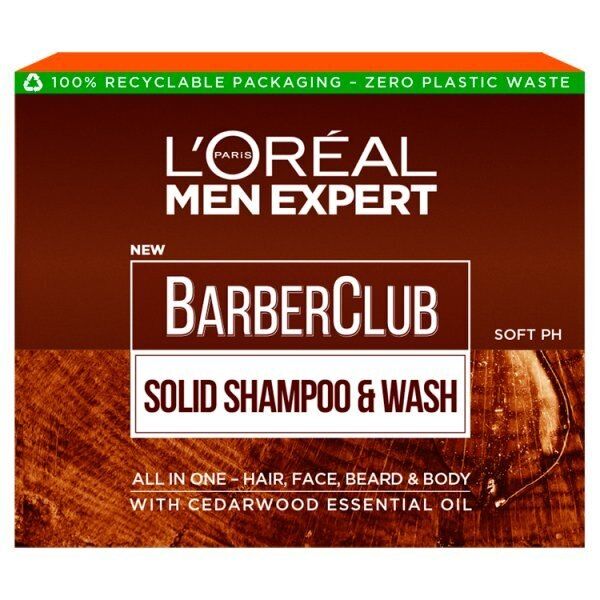 L'Oreal Paris Men Expert Barberclub Solid Shampoo &amp;amp; Wash