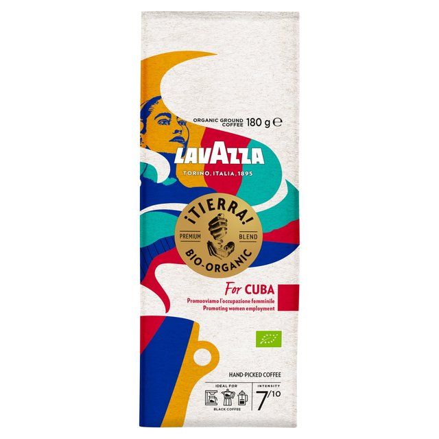 Lavazza Tierra for Cuba Organic Ground Coffee   180g