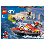 LEGO&amp;reg; City Fire Rescue Boat 60373