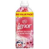 Lenor Cherry Blossom &amp;amp; Rose Water Fabric Conditioner 50 Washes