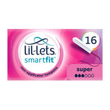 Lil-Lets Non-Applicator Tampons (SmartFit&amp;trade;) &amp;ndash; Super &amp;ndash; 16 pack