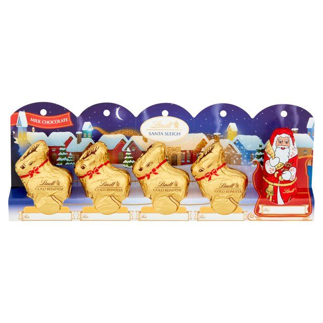 Lindt Santa &amp;amp; Sleigh   5 x 10g