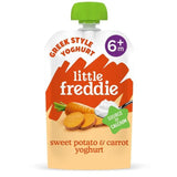 Little Freddie Organic Sweet Potato &amp;amp; Carrot Yoghurt Pouch 6 mths+   100g