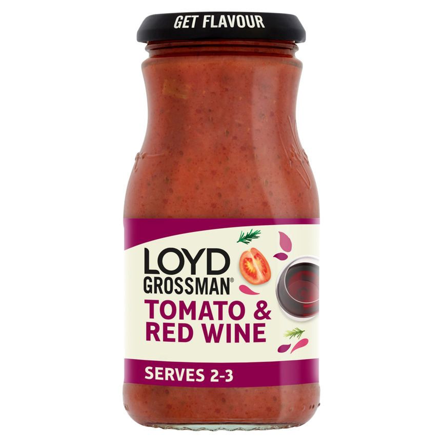 Loyd Grossman Tomato &amp;amp; Red Wine Pasta Sauce