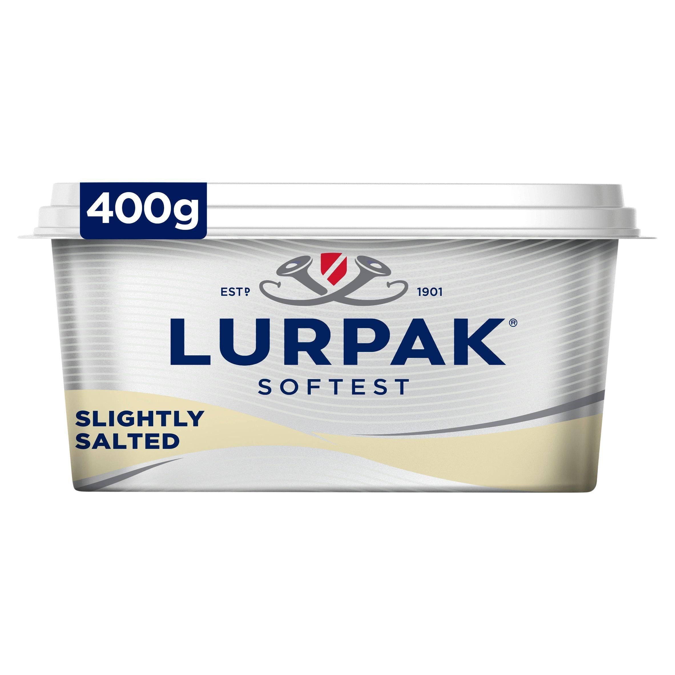 Lurpak Softest Spreadable Blend of Slightly Salted Butter &amp;amp; Rapeseed Oil 400g