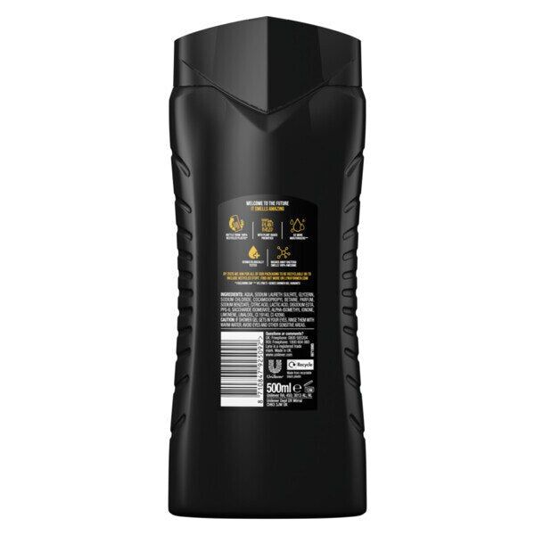 Lynx Bodywash Shower Gel Black 500ml