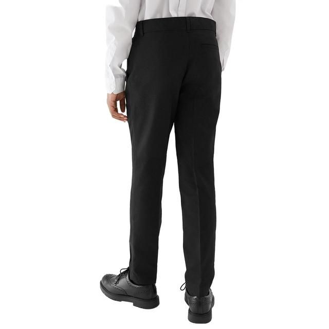 M&amp;amp;S 2pk Black Skinny Leg School Trousers 4-13 Years