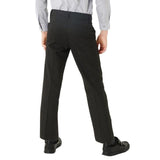 M&amp;amp;S 2pk Boys Black Regular Leg Trousers 4-14 Years