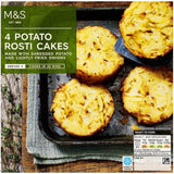 M&amp;amp;S 4 Potato Rosti Cakes   300g