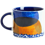 M&amp;amp;S Abstract Spot Mug Blue
