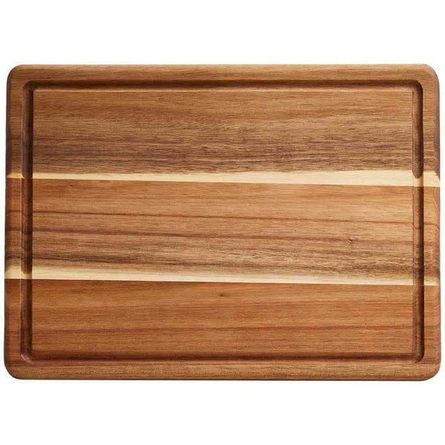 M&amp;amp;S Acacia Chopping Board with Silicone Feet Wood
