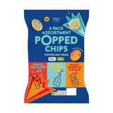 M&amp;amp;S Assorted Popped Potato Chips Multipack   6 per pack