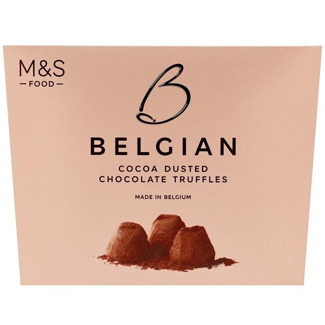 M&amp;amp;S Belgian Cocoa Dusted Chocolate Truffles   260g