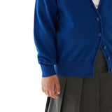 M&amp;amp;S Blue 2PK Cotton Cardigan 3-14 Y