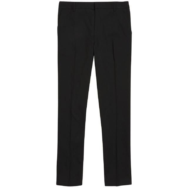 M&amp;amp;S Boys Black Super Skinny Leg Stretch Trs 3-14 Y Black