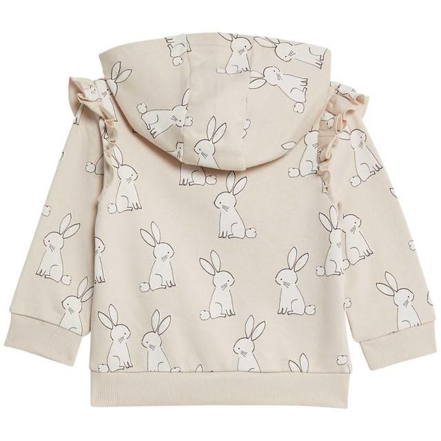 M&amp;amp;S Calico Bunny Hoodie 0 Months-3 Years Neutral