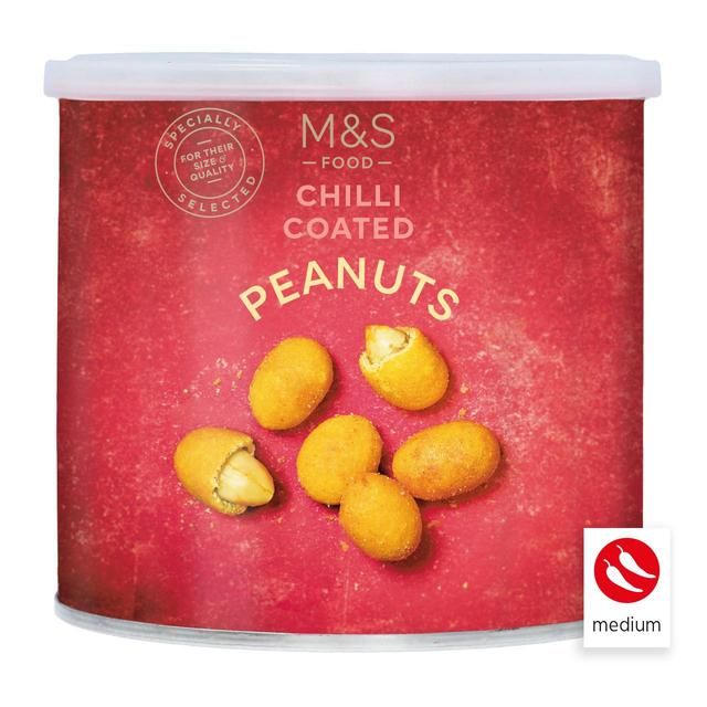 M&amp;amp;S Chilli Coated Peanuts   200g