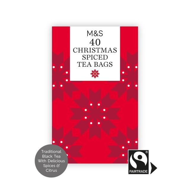 M&amp;amp;S Christmas Spiced Tea   40 per pack