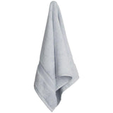 M&amp;amp;S Collection Super Soft Pure Cotton Antibacterial Face Towel Silver Grey   2 per pack