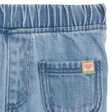 M&amp;amp;S Cotton Heart Sweat and Jean Outfit '0-3 M Green Mix