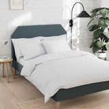 M&amp;amp;S Cotton Rich Duvet Cover Single White