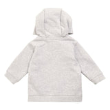 M&amp;amp;S Cotton Zip Hoodie 0 Months-3 Years Grey Marl