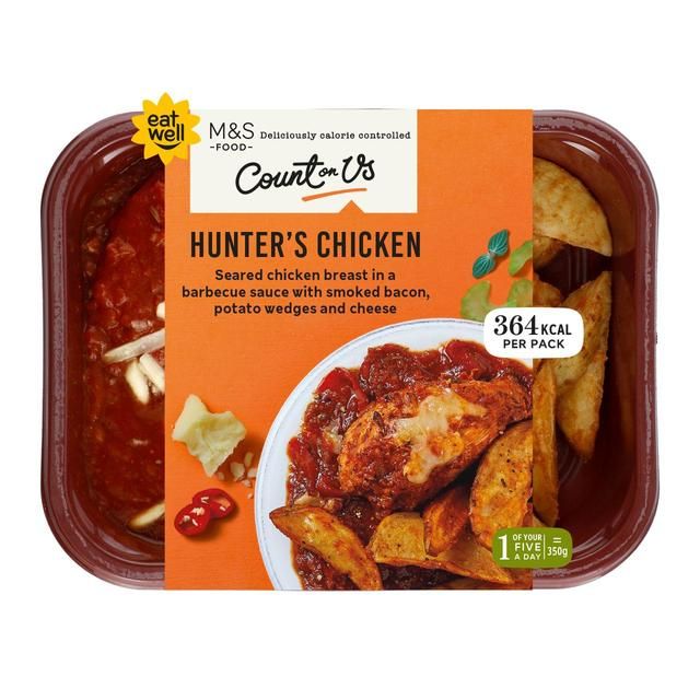 M&amp;amp;S Count On Us Hunters Chicken &amp;amp; Potato Wedges   350g