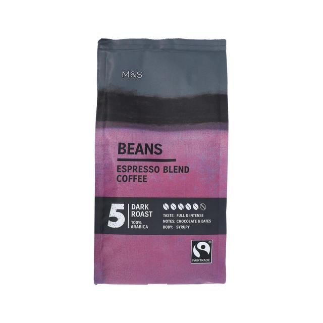 M&amp;amp;S Espresso Blend Coffee Beans   227g