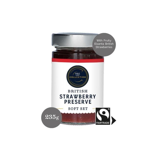 M&amp;amp;S Fair Trade British Strawberry Jam   250g