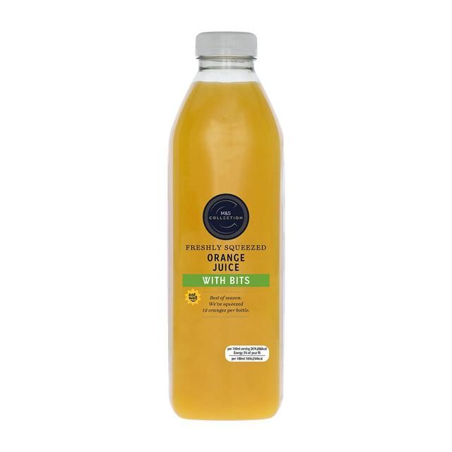 M&amp;amp;S Freshly Squeezed Orange Juice with Bits   1L