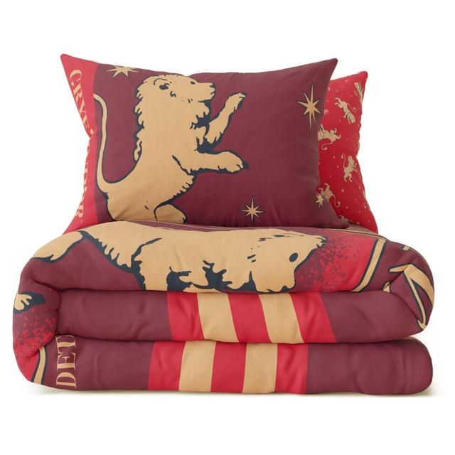M&amp;amp;S Gryffindor Bedset Burgundy
