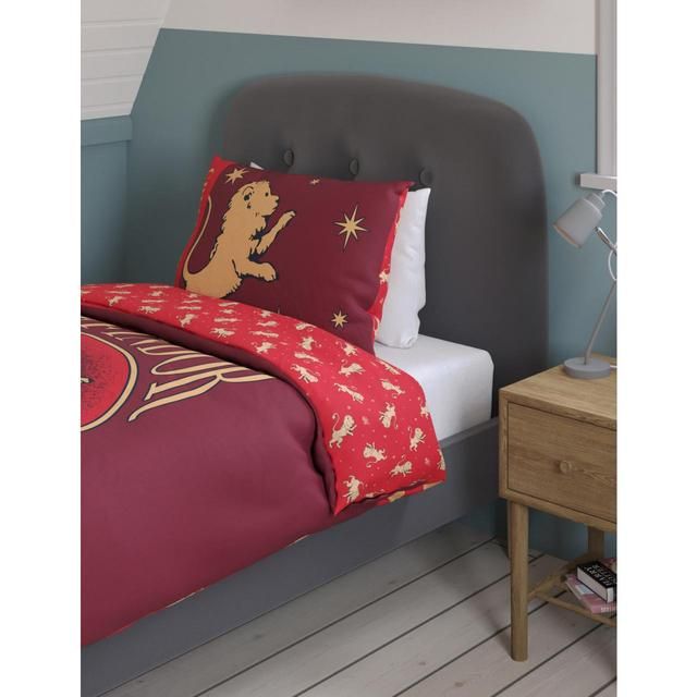 M&amp;amp;S Gryffindor Bedset Burgundy