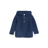 M&amp;amp;S Hooded Chunky Cardigan 0 Months-3 Years Indigo