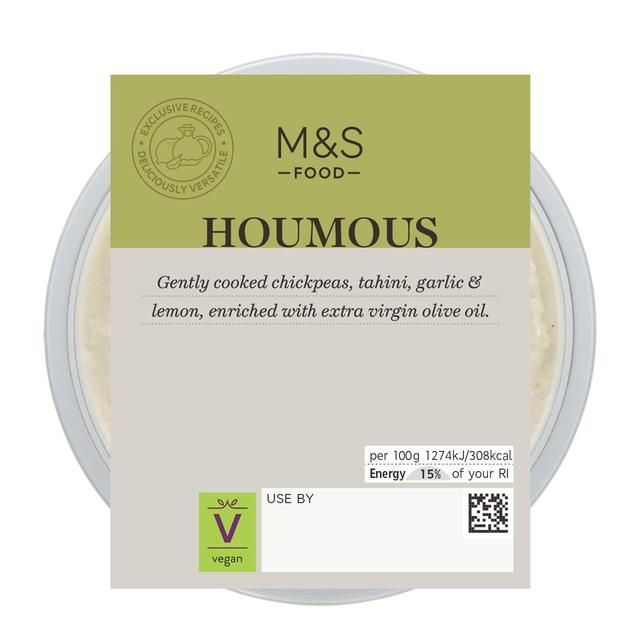 M&amp;amp;S Houmous with Extra Virgin Olive Oil   200g