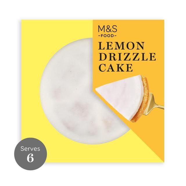 M&amp;amp;S Lemon Drizzle Cake   470g