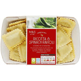 M&amp;amp;S Made In Italy Ricotta &amp;amp; Spinach Ravioli   250g