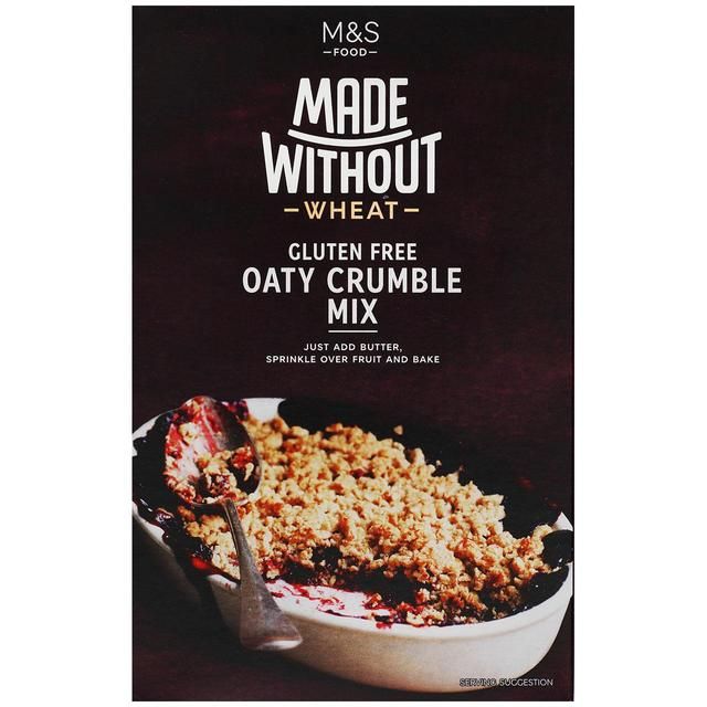 M&amp;amp;S Made Without Oaty Crumble Topping   225g