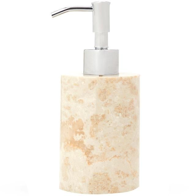 M&amp;amp;S Marble Slim Soap Dispenser Cream