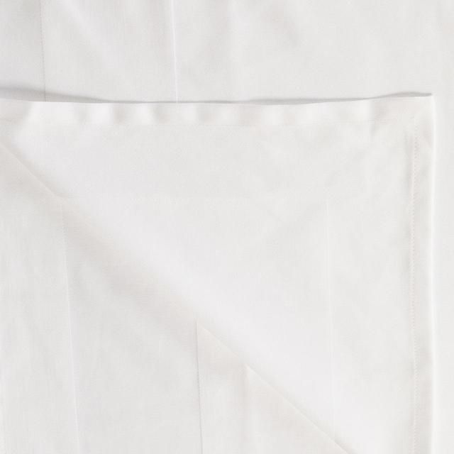 M&amp;amp;S Nova Non Iron Cotton Tablecloth Large White