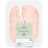 M&amp;amp;S Organic Free Range Chicken Breast Fillets   Typically: 320g
