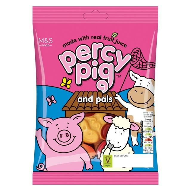 M&amp;amp;S Percy Pig &amp;amp; Pals Fruit Gums   170g