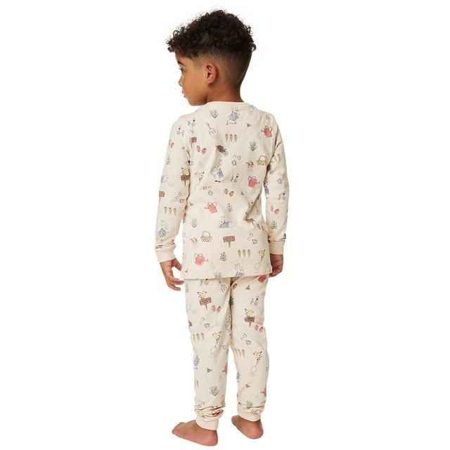 M&amp;amp;S Peter Rabbit PJs 2-6 Years Cream