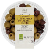 M&amp;amp;S Pitted Spanish Manzanilla &amp;amp; Cuquillo Olives   252g