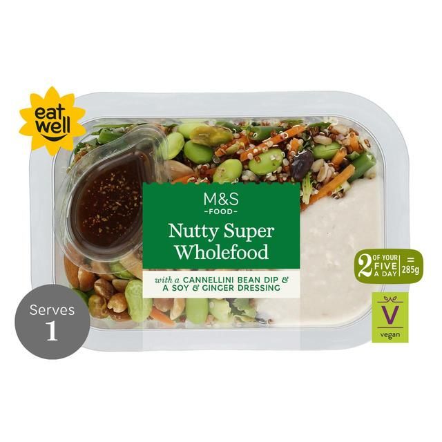 M&amp;amp;S Plant Kitchen Nutty Super Wholefood Salad   285g