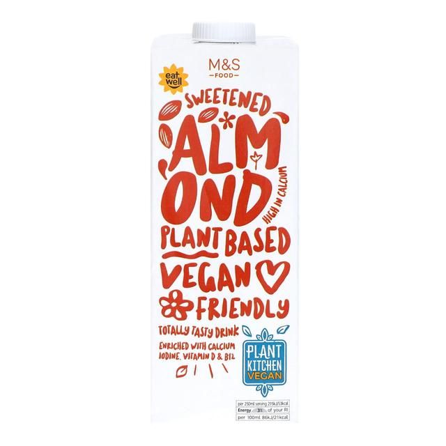 M&amp;amp;S Plant Kitchen Sweetened Almond Drink   1L