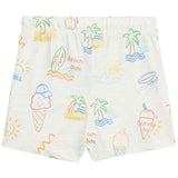 M&amp;amp;S Pure Cotton Shorts 0-3 Years Patterned