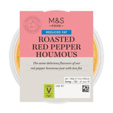 M&amp;amp;S Reduced Fat Roasted Red Pepper Houmous   200g